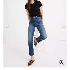 Madewell stovepipe jeans 25